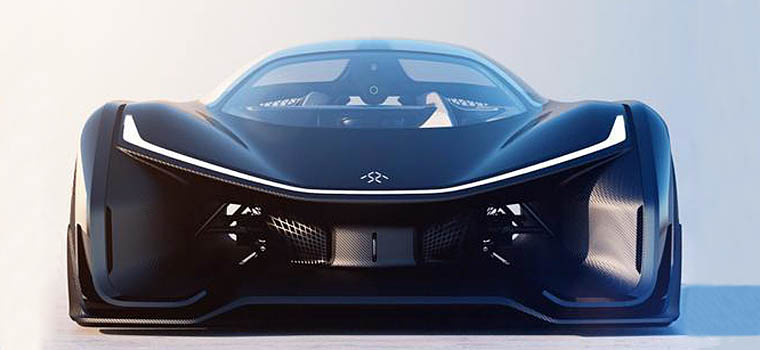 乐视携手法拉第未来发布的Zero1概念车